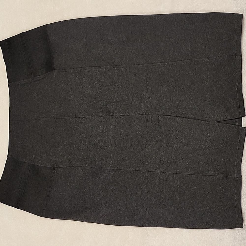 Calvin Klein Dark Grey Pencil Skirt - Picture 7 of 13